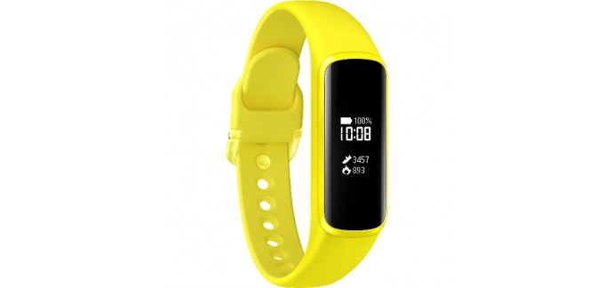 E.Leclerc: Bracelet connecté SAMSUNG Galaxy Fit E jaune à 39€ au lieu de 49€
