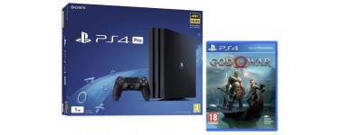 Amazon: Console PS4 Pro 1To + jeu PS4 God of War à 340,23€