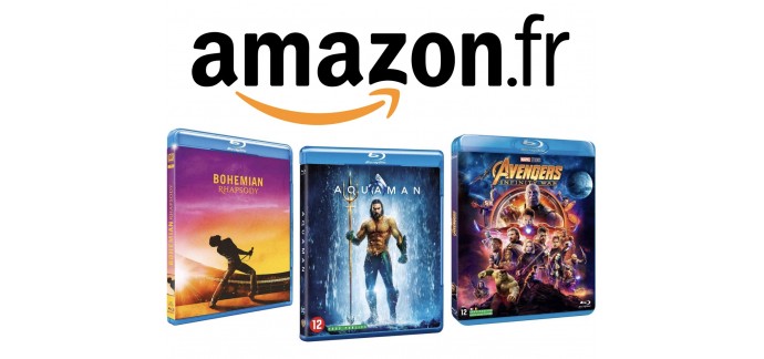 Amazon: 2 Blu-ray 4K UHD achetés = le 3e offert parmi plus de 2650 titres différents