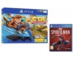 Amazon: Console PS4 Slim 1To F + Crash Team Racing + 2e manette + Marvel's Spider-Man à 299,99€