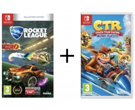 Auchan: Rocket League Collector's Edition sur Nintendo Switch + Crash Team Racing à 49,99€