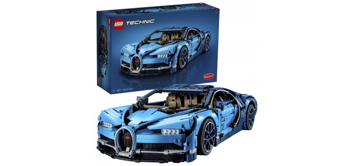 Amazon: LEGO Technic 42083 Bugatti Chiron à 269,09€