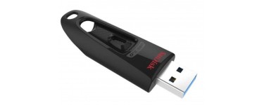 Cdiscount: Clé USB Sandisk Ultra USB 3.0 128Go à 17,90€