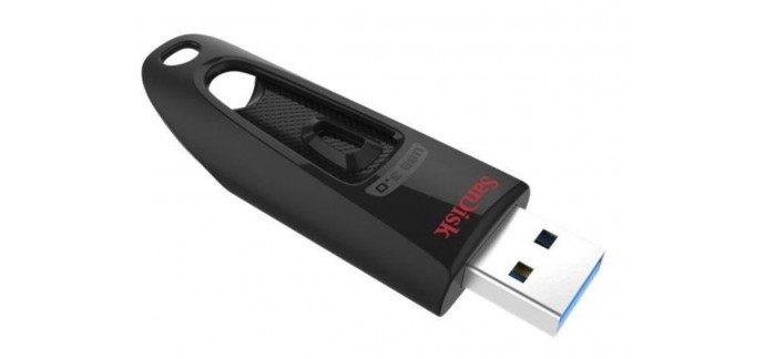 Cdiscount: Clé USB Sandisk Ultra USB 3.0 128Go à 17,90€