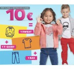 Tati: 1 Sweat + 1 T-shirt + 1 Bas enfant pour 10€