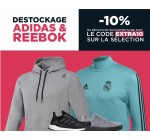 Go Sport: Jusqu'à -50% sur une sélection d'articles Adidas & Reebok + code -10% supplémentaires