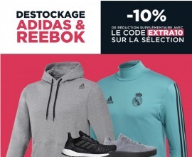Go Sport: Jusqu'à -50% sur une sélection d'articles Adidas & Reebok + code -10% supplémentaires