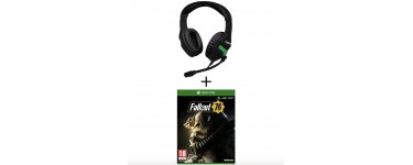Auchan: Jeu Fallout 76 sur Xbox One + Casque Gaming Konix à 25,99€