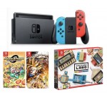 Fnac: -160€ sur la Nintendo Switch + Dragon Ball FighterZ + Sushi TStriker + Nintendo Labo