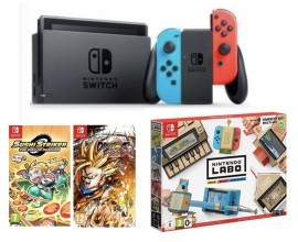 Fnac: -160€ sur la Nintendo Switch + Dragon Ball FighterZ + Sushi TStriker + Nintendo Labo