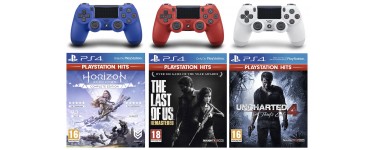 Amazon: Une manette PS4 achetée = 1 jeu Playstation HITS au choix offert