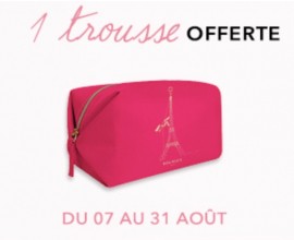 Bourjois: 1 trousse Tour Eiffel offerte dès 35€ d'achat