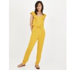 Promod: Combinaison pantalon jaune à 19,97€