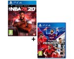 Auchan: Pack jeux NBA 2K20 + PES 2020 sur PS4 ou Xbox One à 70€