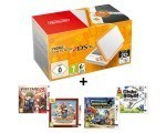 Auchan: Console New Nintendo 2DS XL Blanche/Orange + 4 jeux à 149,99€