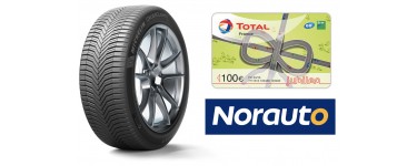 Norauto: Jusqu'à 100€ offerts en carte carburant TOTAL pour l'achat et le montage de 2 ou 4 pneus Michelin