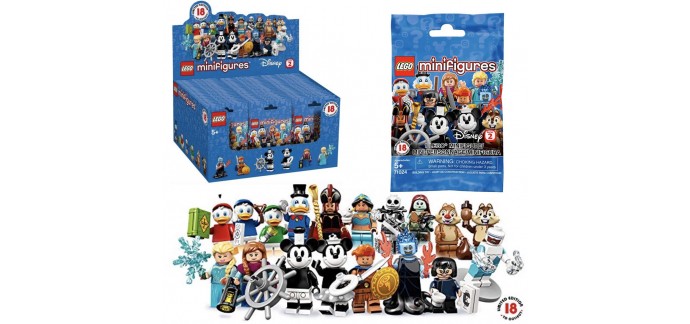 Cdiscount: Boite complète de 60 Minifigurines ™ 71024 LEGO Disney Série 2 à 169,99€