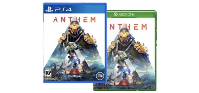 Auchan: Jeu Anthem sur PS4 ou Xbox One à 19,99€