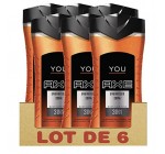 Amazon: Lot de 6 Gels Douche Axe You Energised 250ml à 17,18€