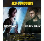 JEUXACTU: 20 jeux vidéos "Heavy Rain" sur PC et 20 jeux vidéos "Beyond Two Souls" sur PC à gagner