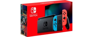 Rakuten: Nouvelle Nintendo Switch + Joy-Con rouge et bleu à 254,99€ au lieu de 319€