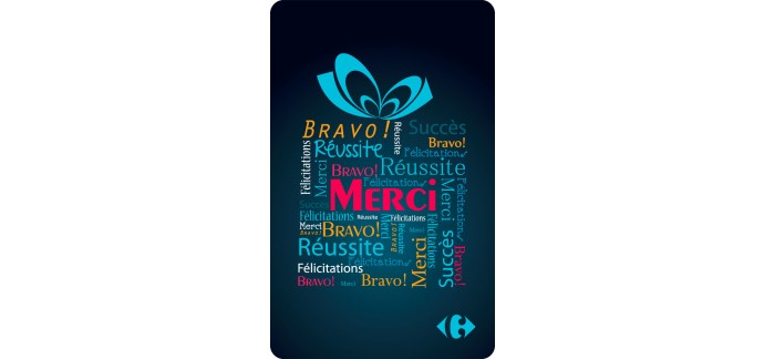 Carrefour: 3 cartes cadeaux Carrefour de 100€ à gagner