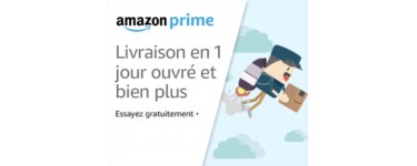 Amazon: 30 jours d'essai gratuit à Amazon Prime