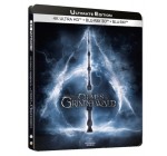 Amazon: Les Animaux fantastiques : Les Crimes de Grindelwald en Blu-ray 4K UHD Stealbook limité à 16,99€
