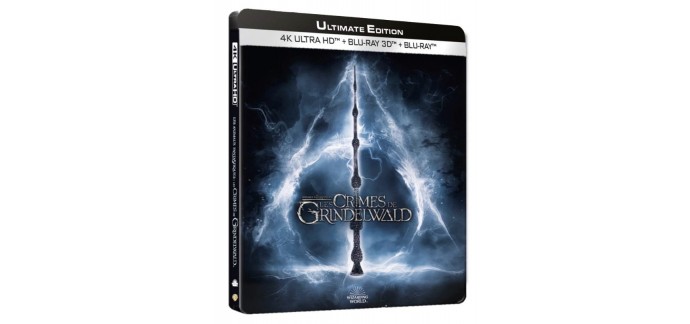 Amazon: Les Animaux fantastiques : Les Crimes de Grindelwald en Blu-ray 4K UHD Stealbook limité à 16,99€