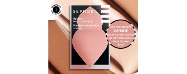 Sephora: Une éponge teint perfection offerte pour l'achat d'un fond de teint 10H ou Eclat