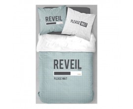 Cdiscount: Parure de couette 100% coton 220x240 cm à 19,99€ au lieu de 44,90€