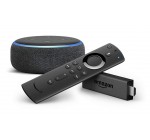 Amazon: Fire TV Stick avec télécommande vocale Alexa + Echo Dot (3e génération) à 54,99€