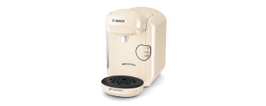 Amazon: Machine à café capsule 0,7L Bosch Tassimo - Crème à 33,99€ au lieu de 79,99€
