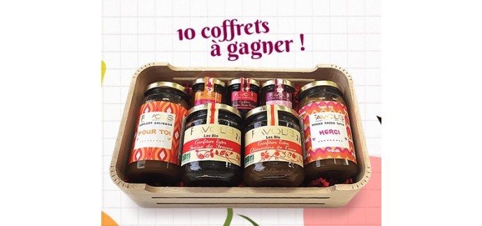 Favols: 10 coffrets gourmands à gagner
