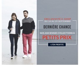 Armor Lux: Anciennes collections jusqu'à -50% pendant l'opération Dernière Chance + Livraison gratuite