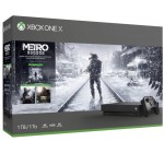 Boulanger: Pack Console Xbox One X 1To Metro Exodus Saga à 349,99€