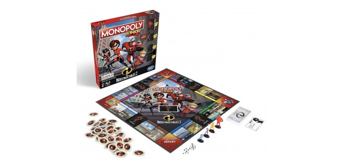 Auchan: Monopoly junior Les Indestructibles 2 par Hasbro à 8,99€