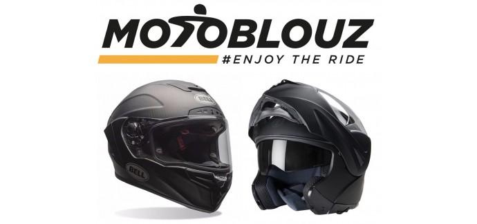 Motoblouz: -10€ dès 79€ d’achat, -30€ dès 179€, -50€ dès 279€ ou -100€ dès 479€ une sélection de casques moto