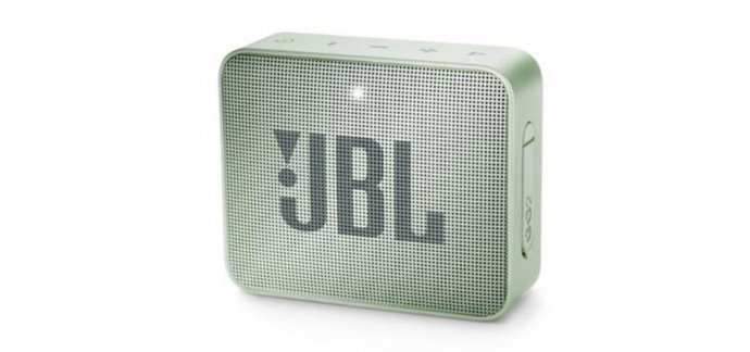 JBL: Une enceinte portable Bluetooth JBL Go 2 verte offerte pour toute commande de plus de 125€