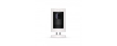 Amazon: Caméra de surveillance HD Ring Stick Up système audio bidirectionnel et alarme à 129€