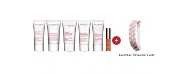 Clarins: Un routine beauté de 6 mini produits et 1 accessoire au choix offert dès 80€ d'achat
