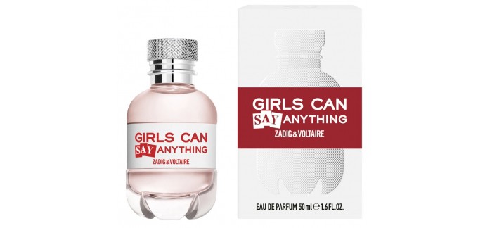 Grazia: 5 parfums "Girls can say anything" de Zadig et Voltaire à gagner