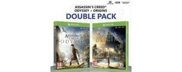 Fnac: Assassin's Creed Odyssey + Assassin's Creed Origins sur Xbox One à 39,99€