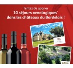 Auchan: 10 séjours oenologiques dans les châteaux du Bordelais à gagner