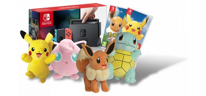 Candia: 2 consoles de jeu Nintendo Switch, 8 jeux Pokémon, 120 peluches et 130 lots de cartes à gagner