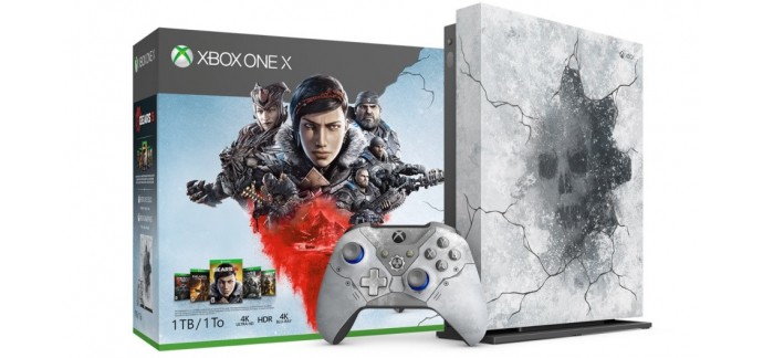 Amazon: Console Xbox One X Edition Limitée - Gears 5 ultimate à 449,99€