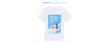 Oxbow: Le t-shirt officiel Lacanau Pro offert dès 80€ d'achat
