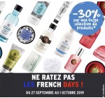 The Body Shop: 30% de réduction sur une large sélection de produits de beauté pour les French Days