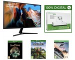 Cdiscount: Ecran UHD 32" SAMSUNG U32J590 + Console Xbox One S 1 To + 3 Jeux à 319,99€ (dont 50€ via ODR)