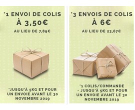 Showroomprive: 1 envoi via Relais Colis = 3€ au lieu de 7,89€ ou 3 envois = 6€ au lieu de 23,67€